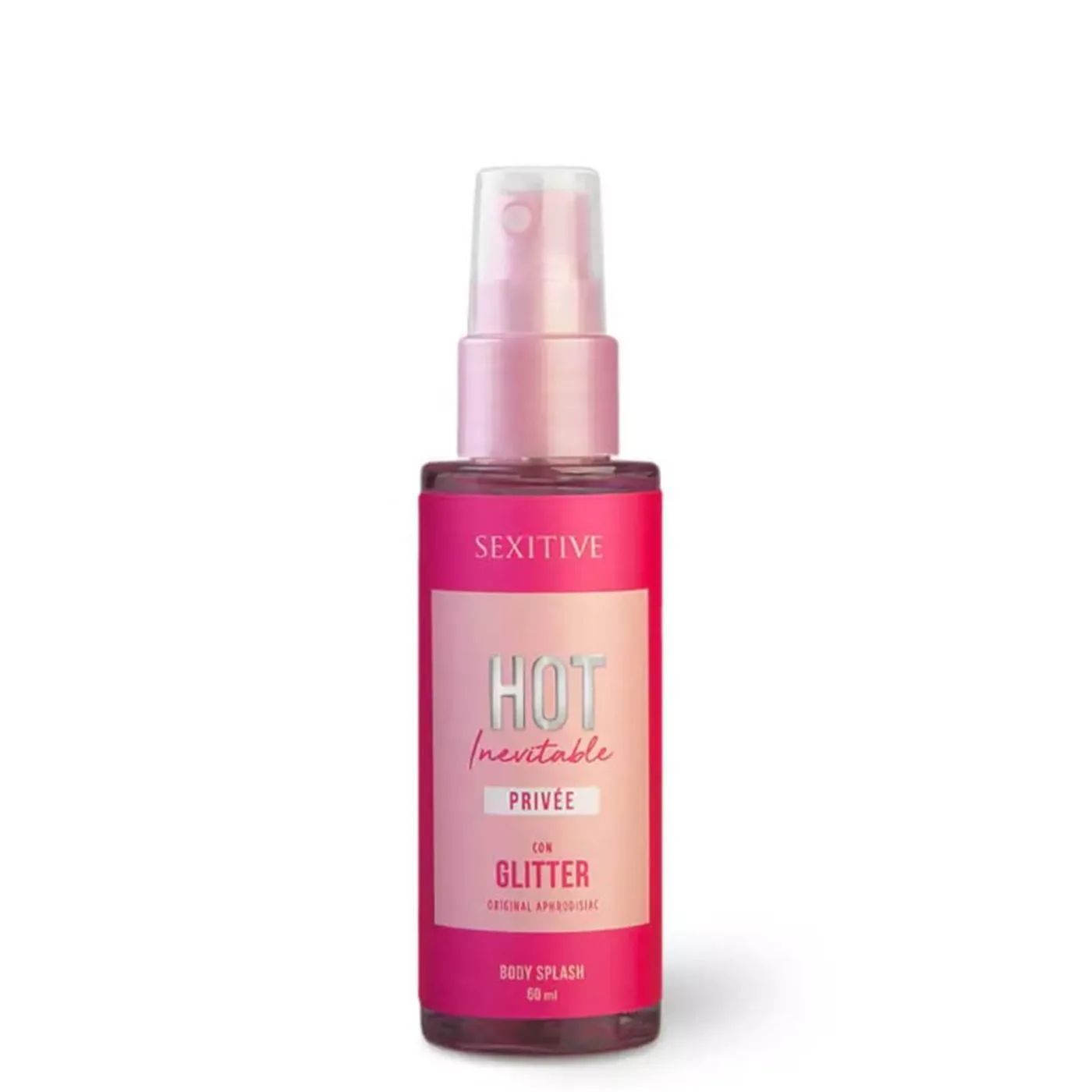Body Splash "Hot Inevitable Privée" Con Glitter 60Ml