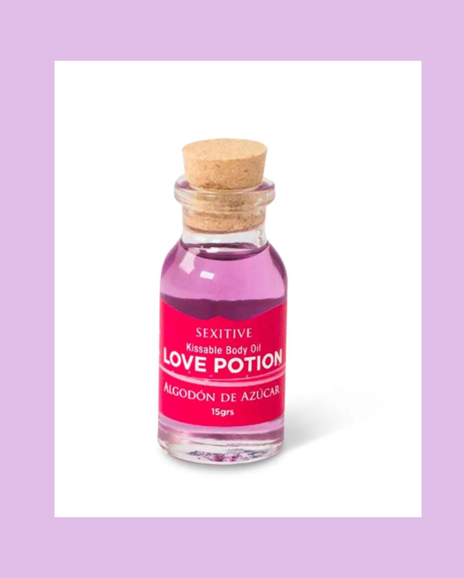 Mini Aceite Comestible Love Potion Algodón De Azúcar 15Ml